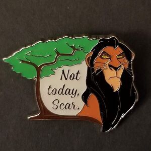 Disney Villains Pin Scar Lion King Not Today Scar Tree SNL Parody 145373 2021